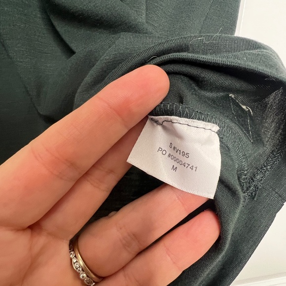 Vuori Mens Shirt Current Tech Tee Grove Green Size Medium - Picture 8 of 8